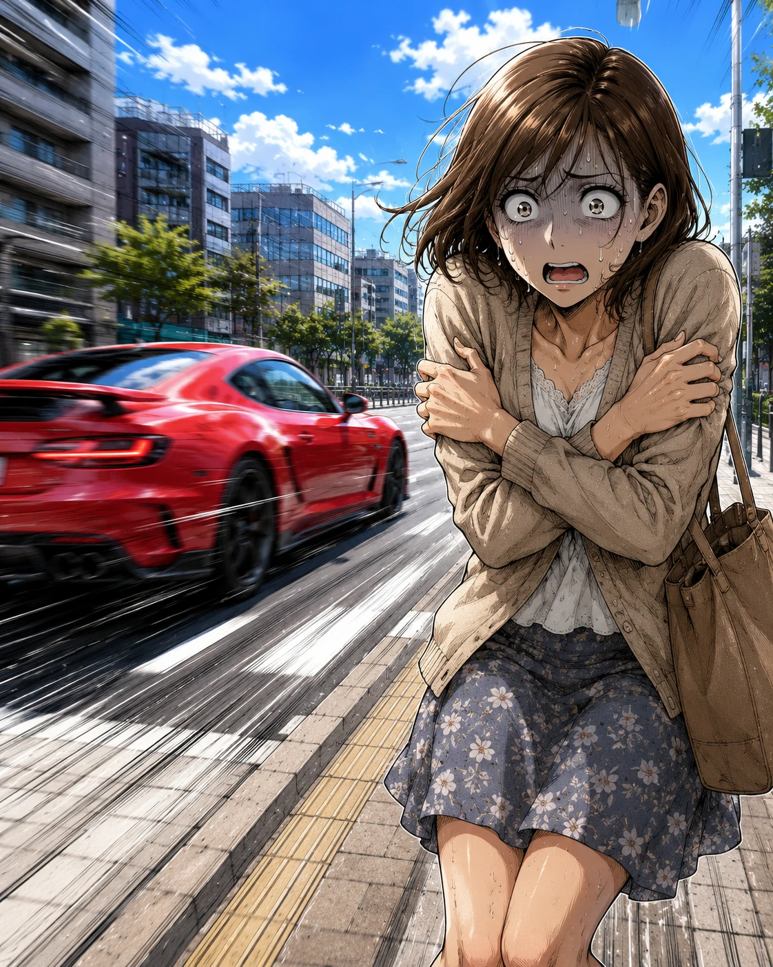 大人になっても赤い車に怯える