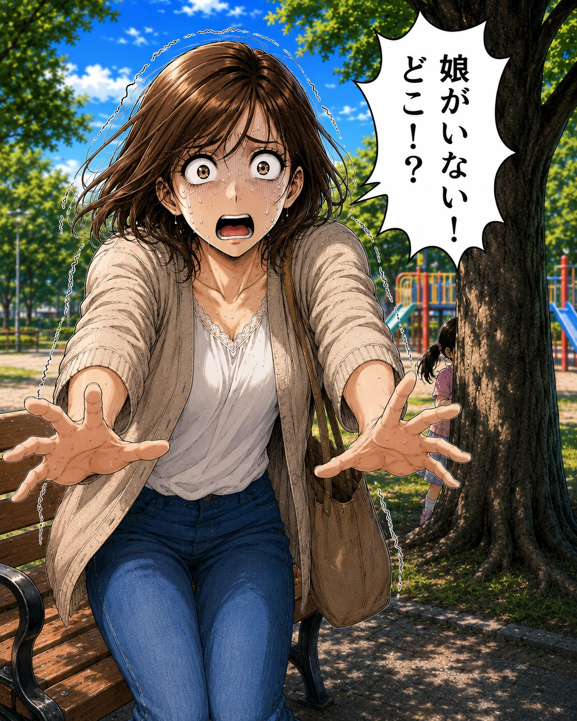 娘が消えてパニック