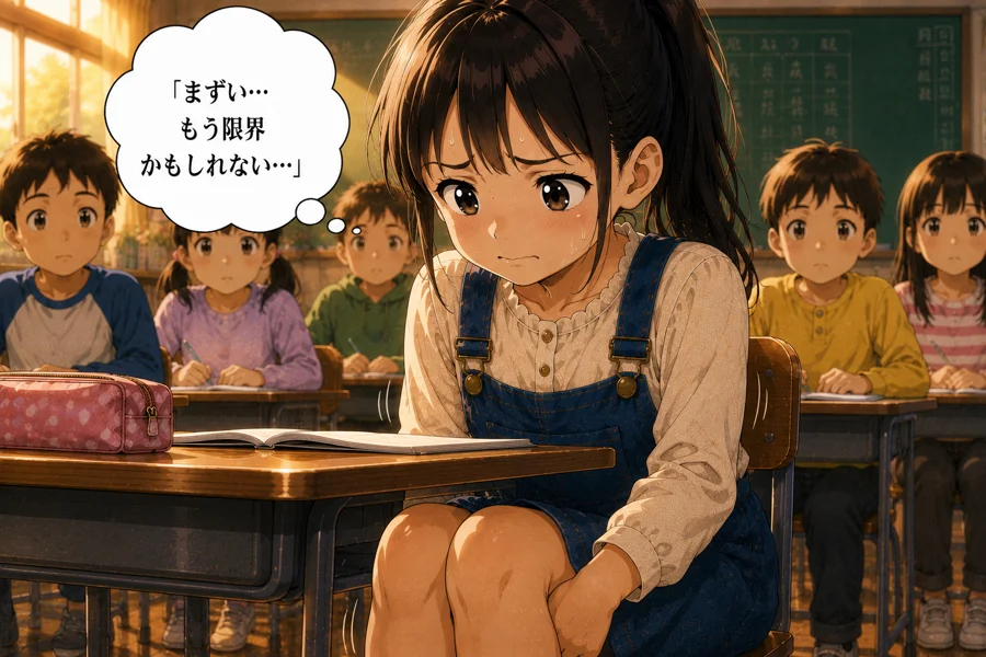 限界を感じ焦る主人公